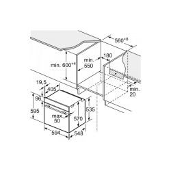 Cuptor electric incorporabil Bosch HQA334EB3 (Black) Thumb