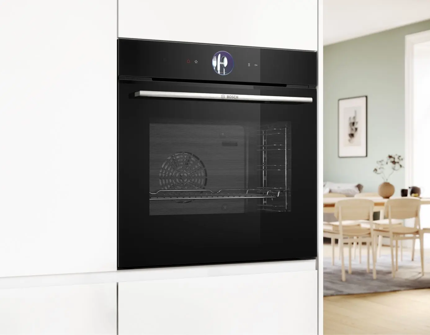 Встраиваемая электрическая духовка Bosch HSG7361B1 (Black)