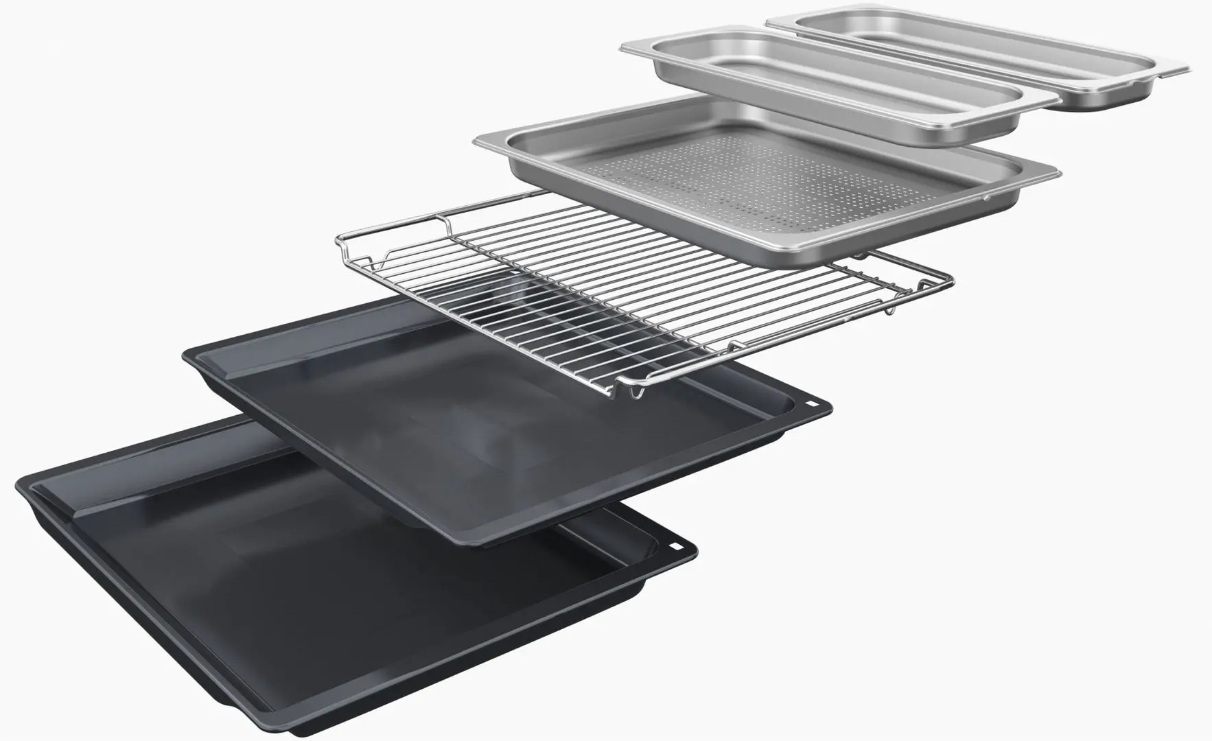 Встраиваемая электрическая духовка Bosch HSG7361B1 (Black)