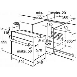 Cuptor electric incorporabil Bosch HBF114ES0 (Inox) Thumb
