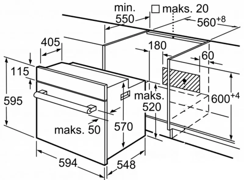 Cuptor electric incorporabil Bosch HBF114ES0 (Inox)