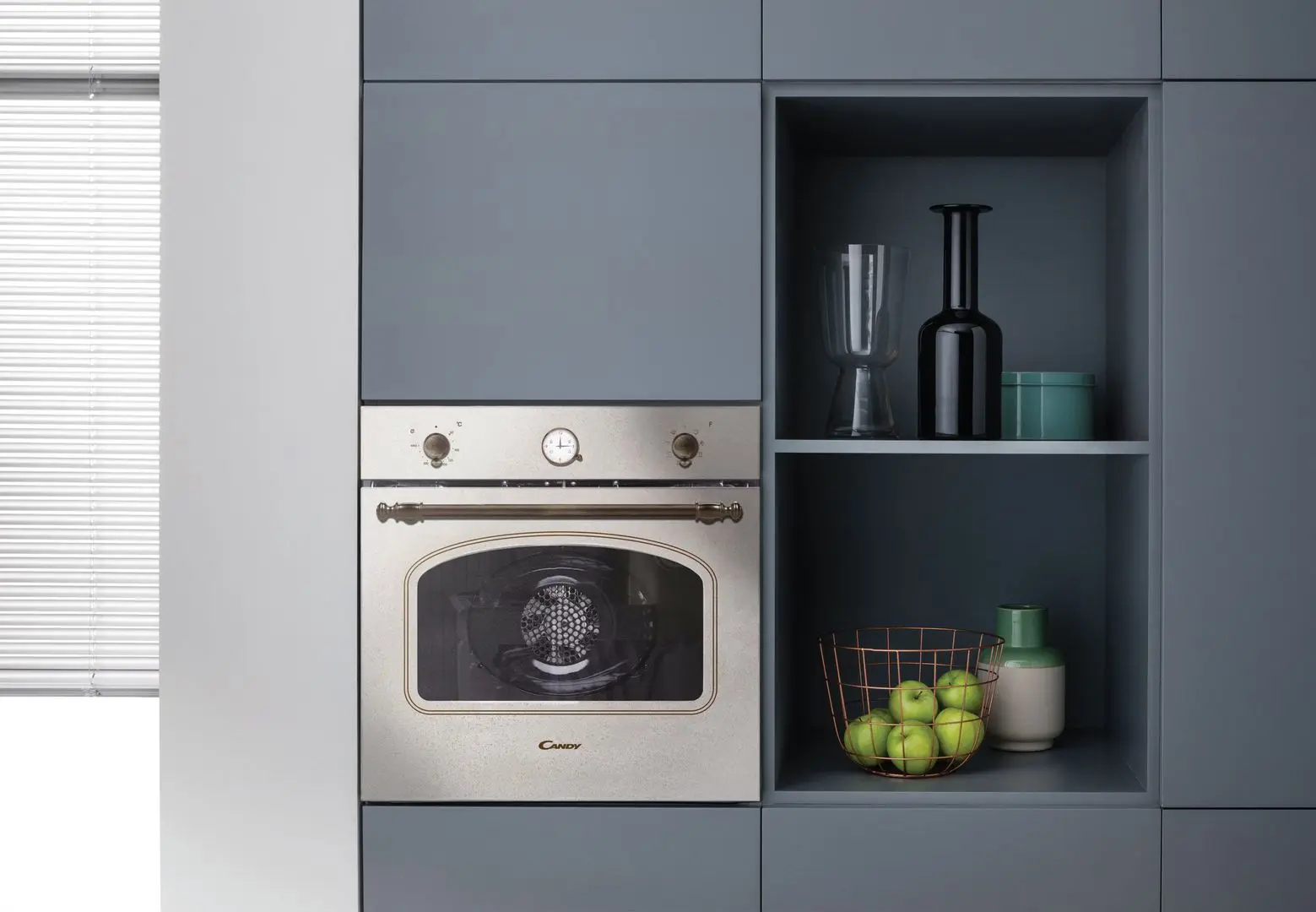 Cuptor electric incorporabil Candy Classic FCC604AV/E (Grey/Brown) - 3