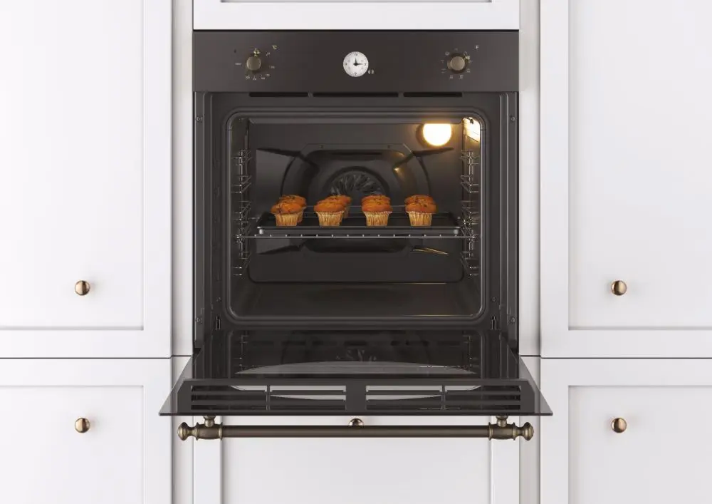 Cuptor electric incorporabil Candy Classic FCR 824 GH/E (Black)