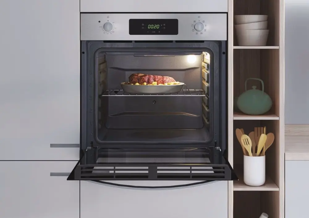 Cuptor electric incorporabil Candy FIDC X665/1 (Silver/Black)