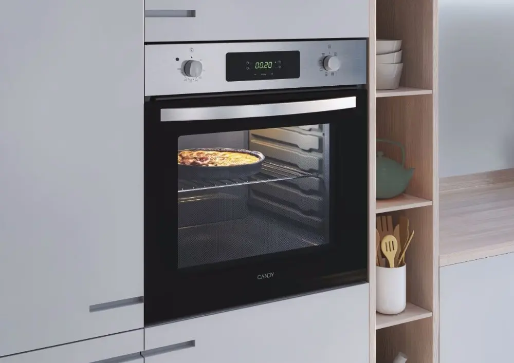 Cuptor electric incorporabil Candy FIDC X665/1 (Silver/Black)