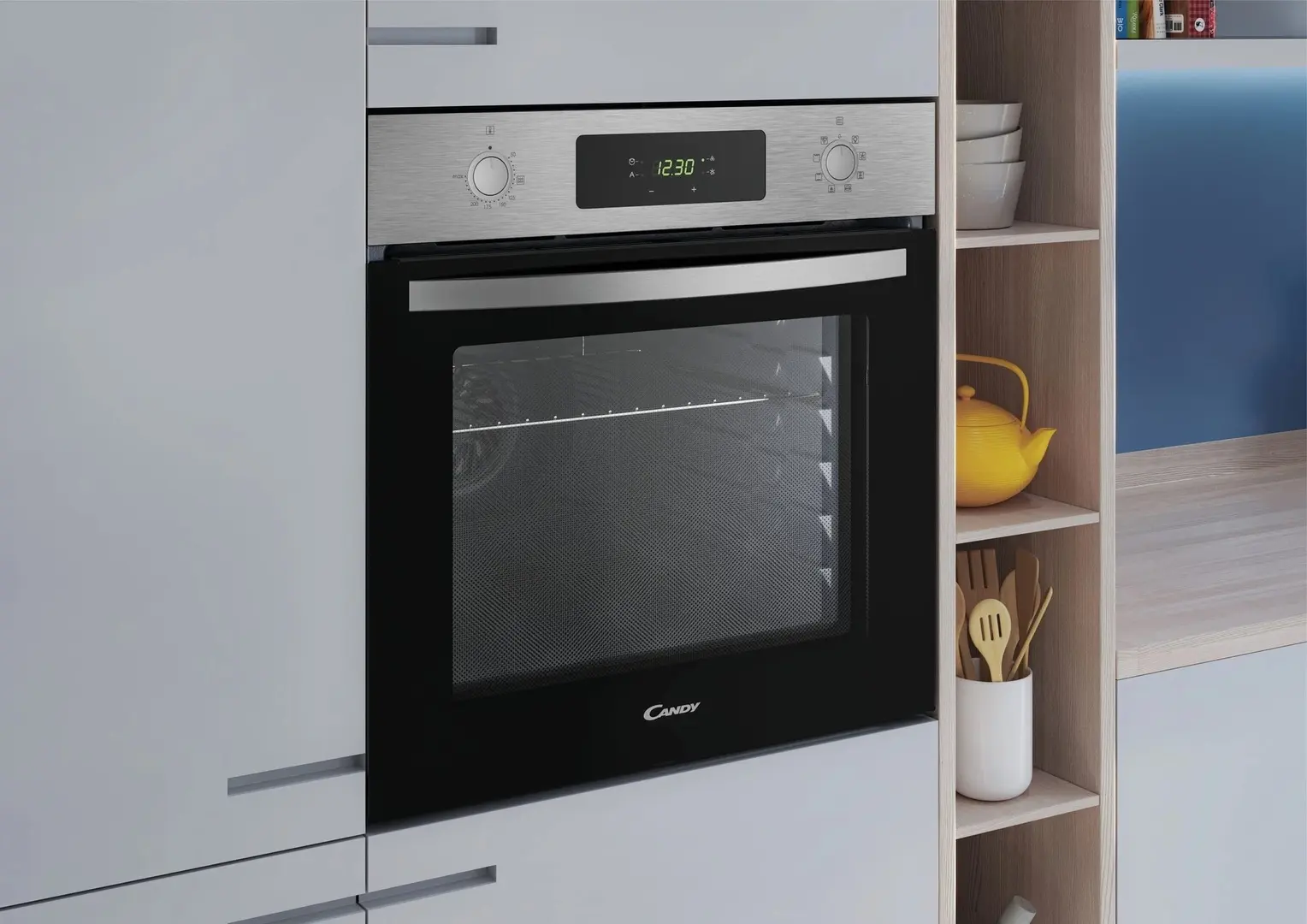 Cuptor electric incorporabil Candy Idea FIDC X605 L (Inox/Black)