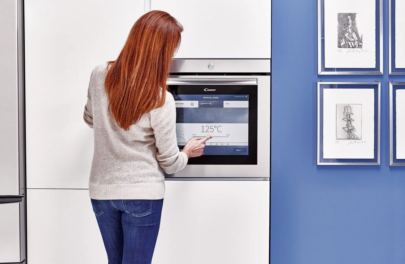 Cuptor electric incorporabil Candy WATCH-TOUCH (Inox)