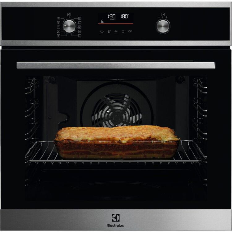 Встраиваемая электрическая духовка Electrolux 600 Flex EOF6P76X2 (Black ...