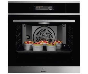 Встраиваемая электрическая духовка Electrolux 900 Pro EOA9S31CX (Black/Inox)