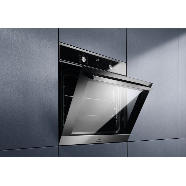 Встраиваемая электрическая духовка Electrolux EOD5C70BX (Black/Inox ...