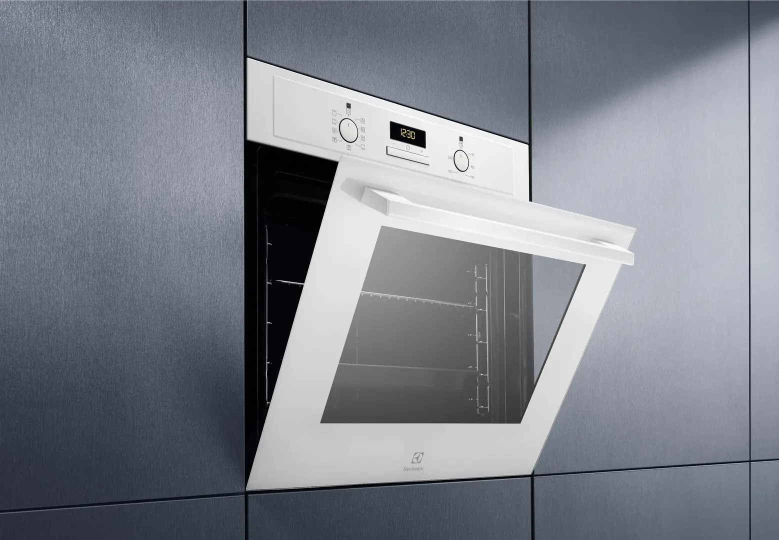 Встраиваемая электрическая духовка Electrolux EOF3H40BW (White) - 5