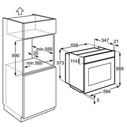 Cuptor electric incorporabil Electrolux SurroundCook EOB3400BOR (Black) Thumb