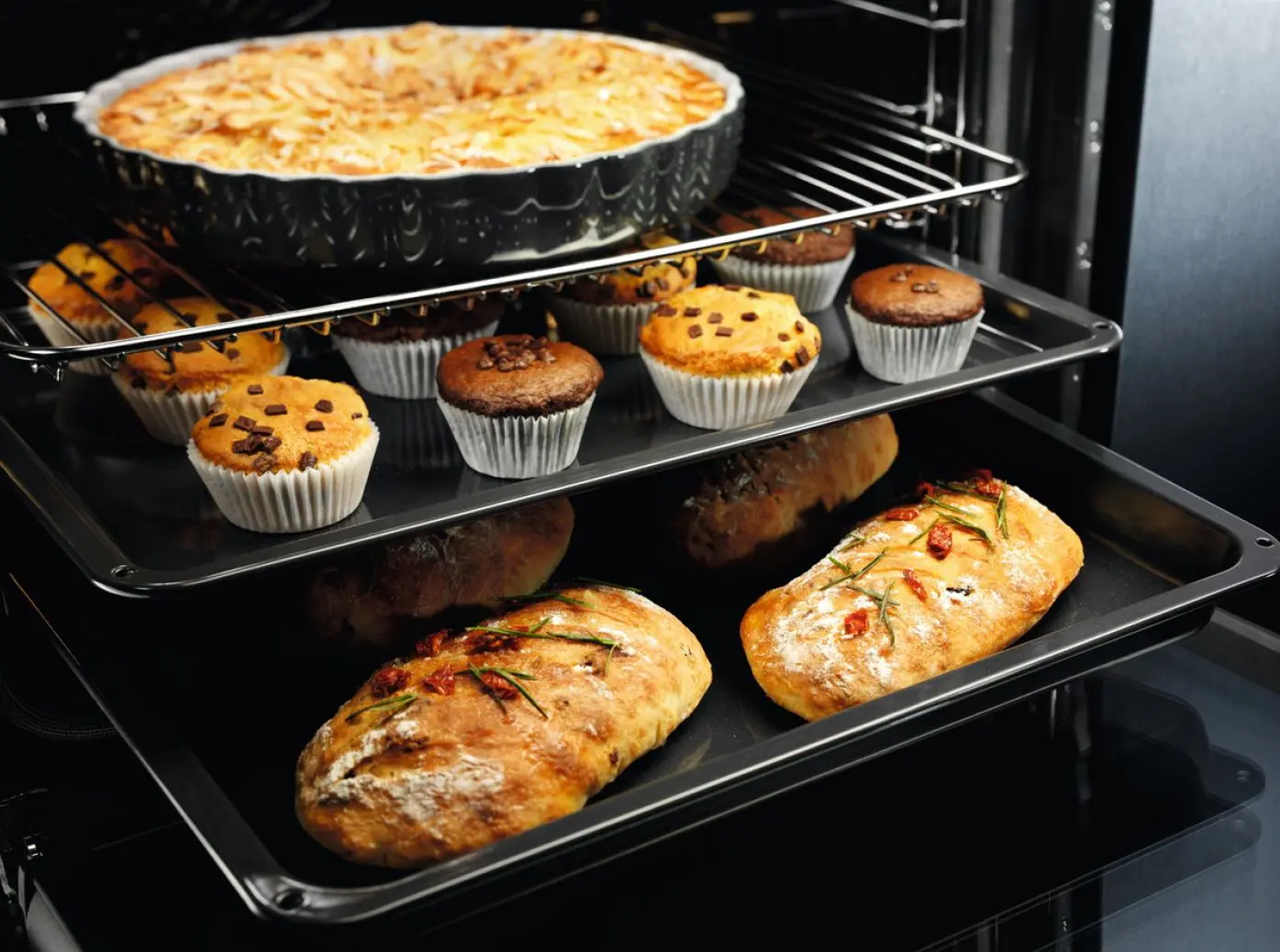 Cuptor electric incorporabil Electrolux SurroundCook EOF3C50TX (Black/Inox)