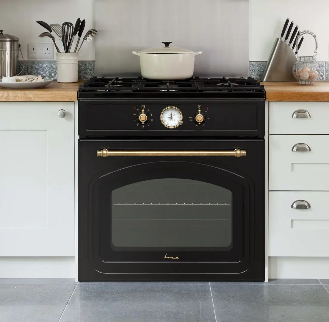 Cuptor electric incorporabil Fram FBO-V659GCA-RBK (Rustic Black)