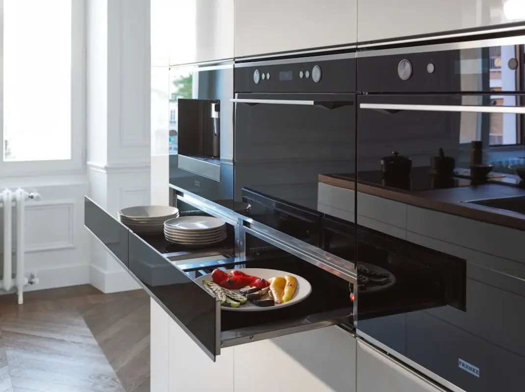 Cuptor electric incorporabil Franke Mythos FMY 45 MW XS (Black/Inox)