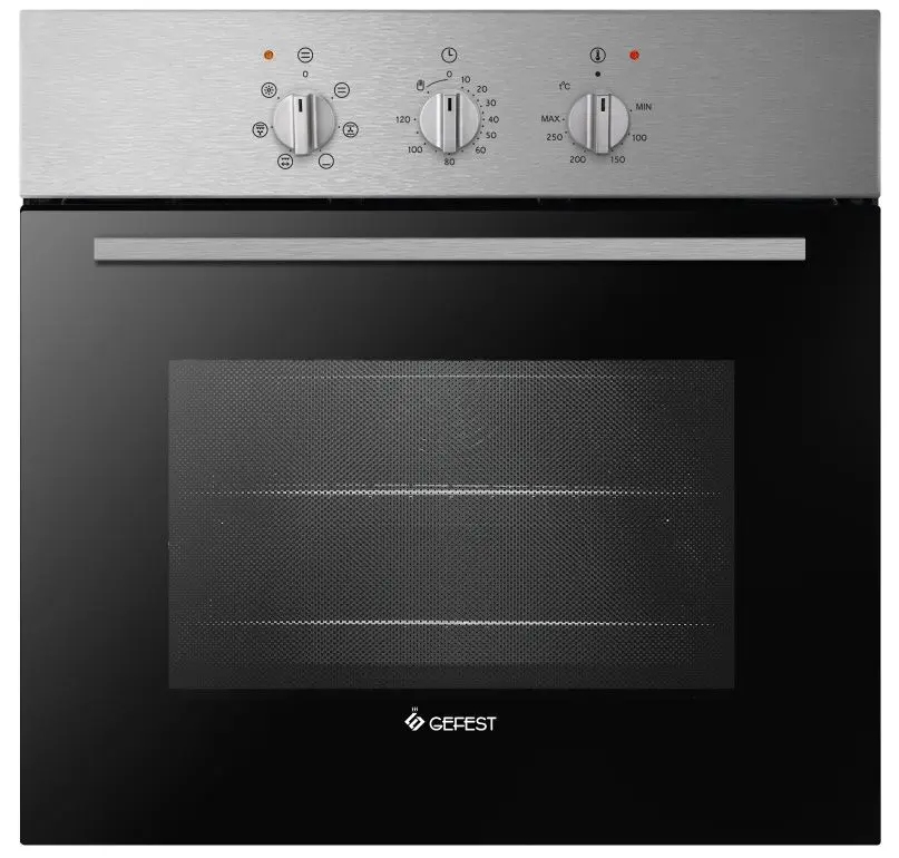 Встраиваемая электрическая духовка Gefest ДА 602-01 H1M (Inox/Black)