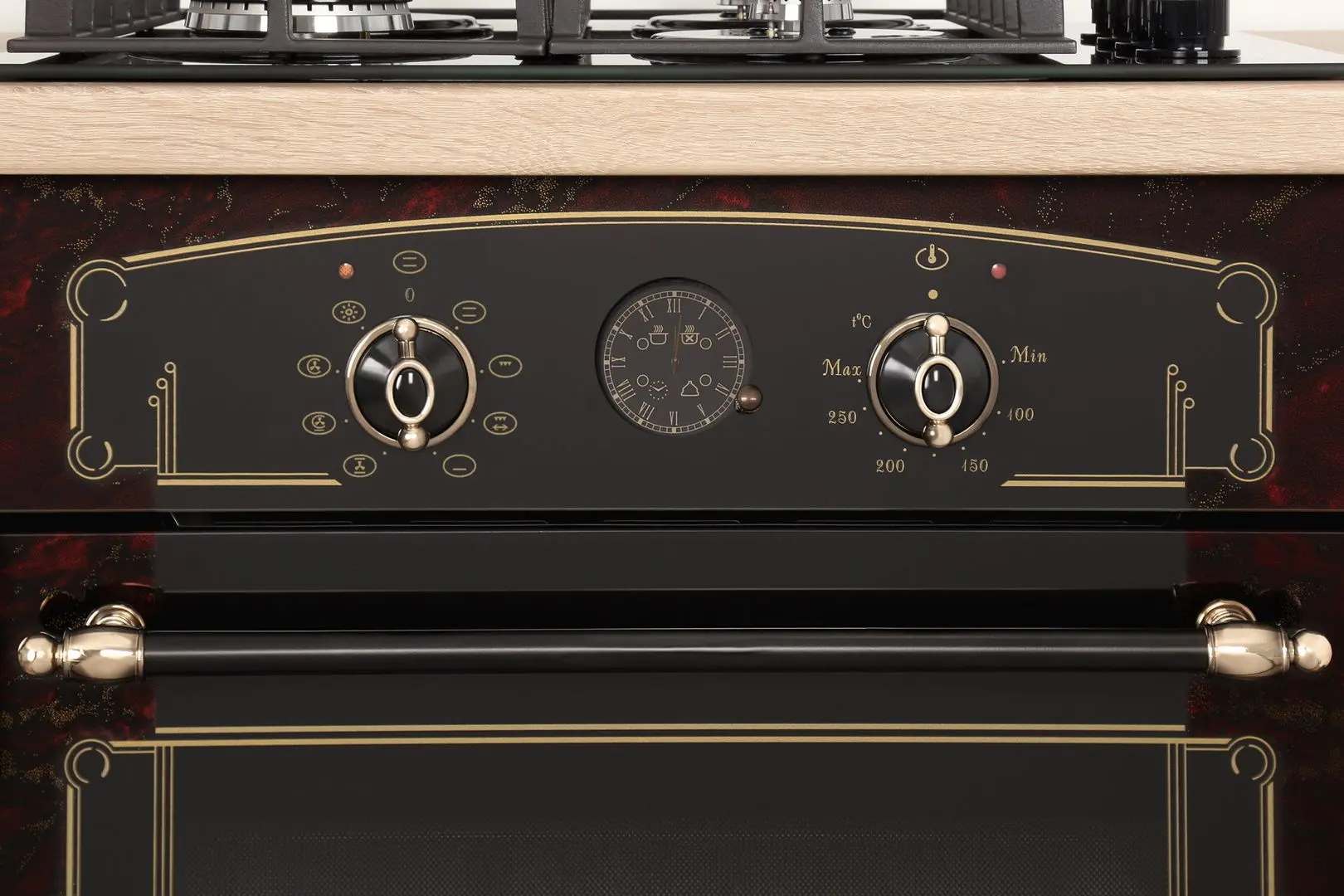 Встраиваемая электрическая духовка Gefest ДА 622-03 K55S (Ruby) - 2