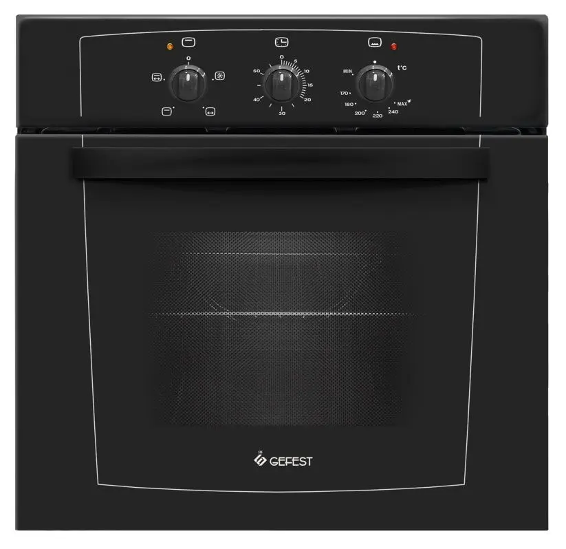 Cuptor pe gaz incorporabil Gefest ДГЭ 601-01 А (Black)