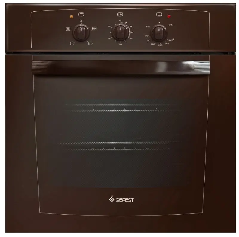 Cuptor pe gaz incorporabil Gefest DGA 601-01 K (Brown)