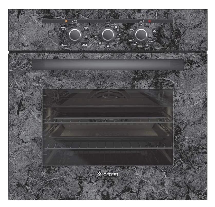 Встраиваемая комбинированная духовка Gefest ДГЭ 621-01 К53 (Black)