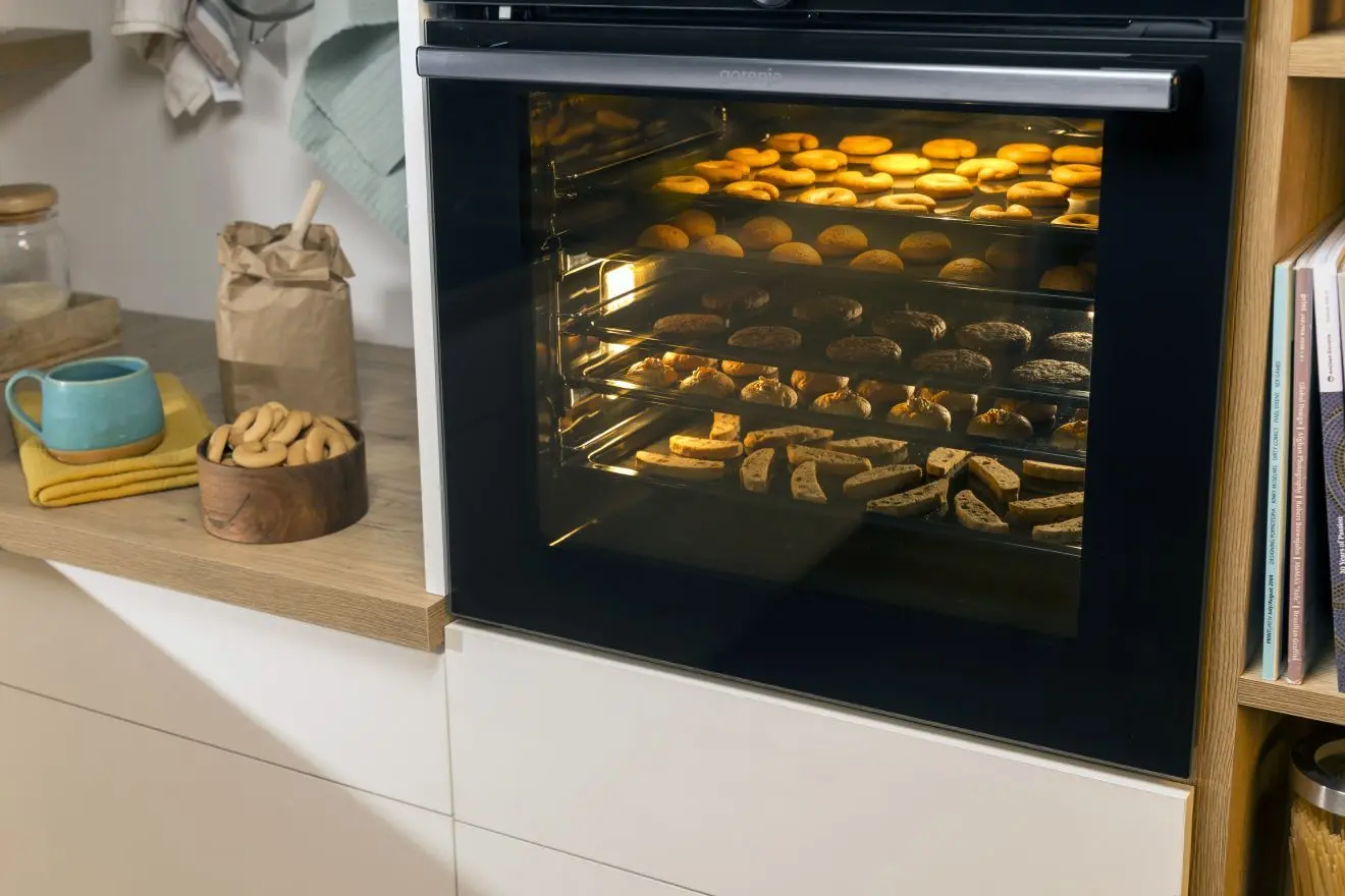 Встраиваемая электрическая духовка Gorenje BO 6735 E05B (Black) - 14