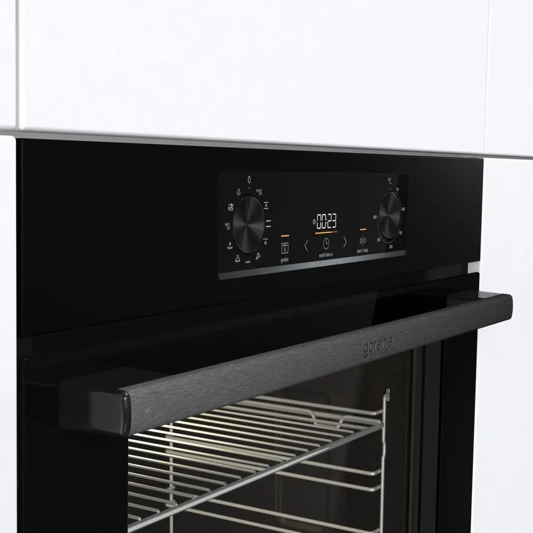 Встраиваемая электрическая духовка Gorenje BO 6735 E05B (Black) - 6