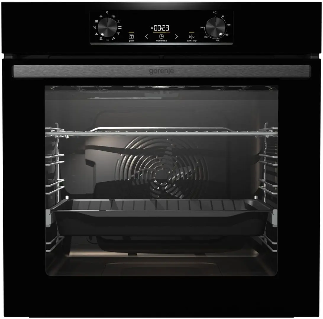 Встраиваемая электрическая духовка Gorenje BO 6735 E05B (Black)