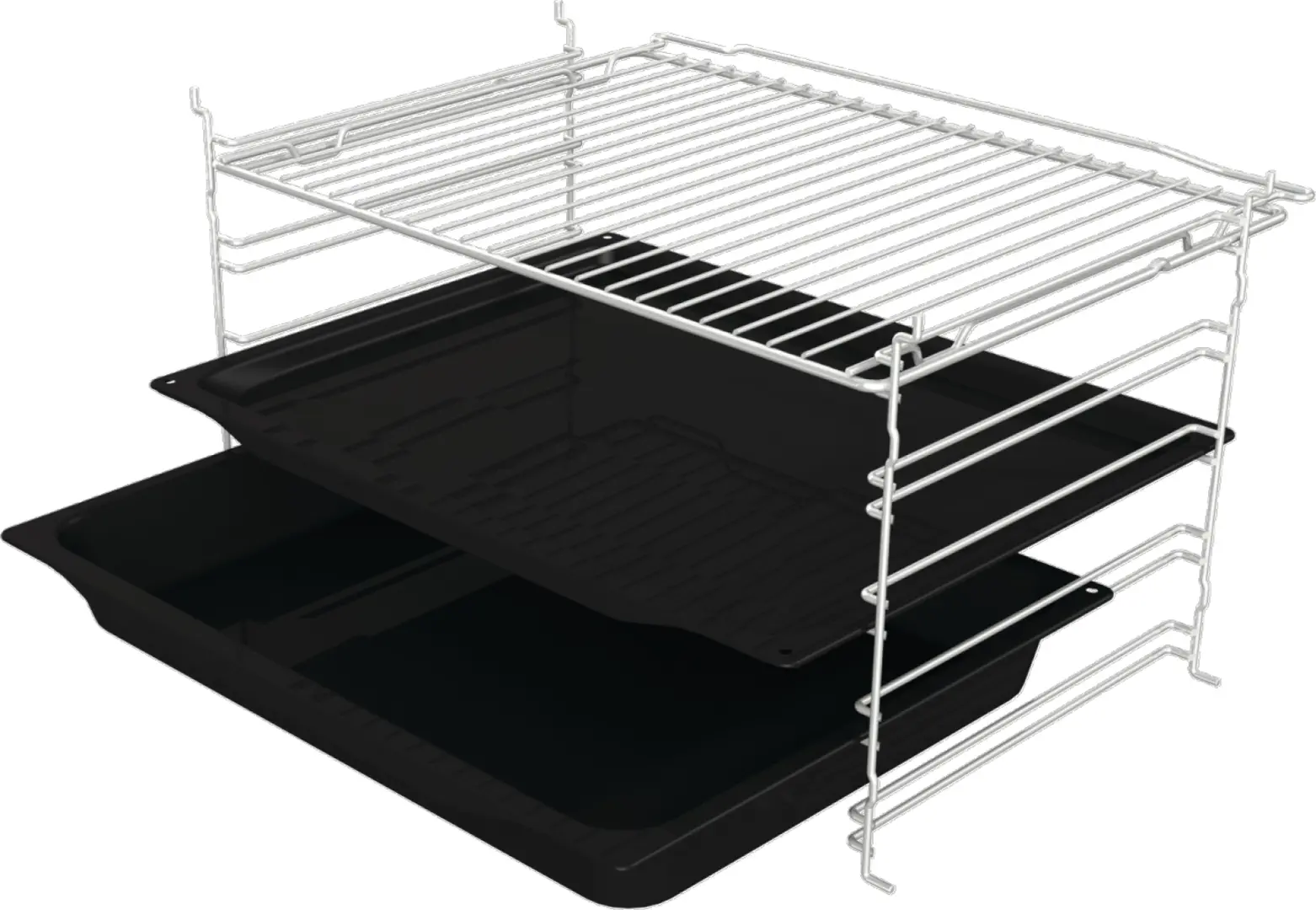 Встраиваемая электрическая духовка Gorenje BO6727E03BG (Black) - 5