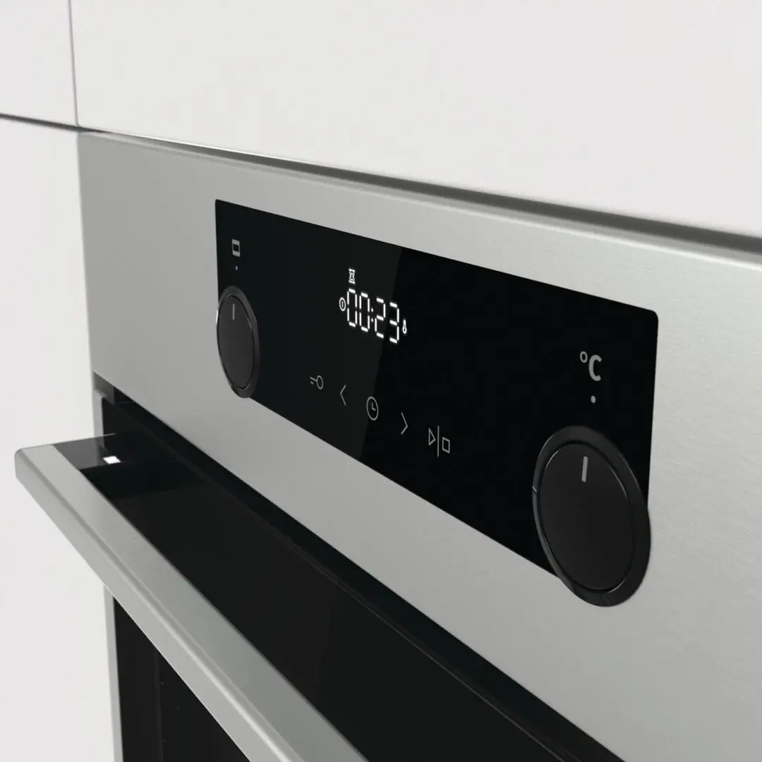 Встраиваемая электрическая духовка Gorenje BO735E20X-M (Black) - 5