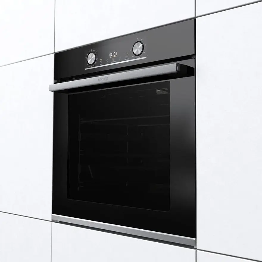Встраиваемая электрическая духовка Gorenje BOSX6737E09BG (Black/Inox)