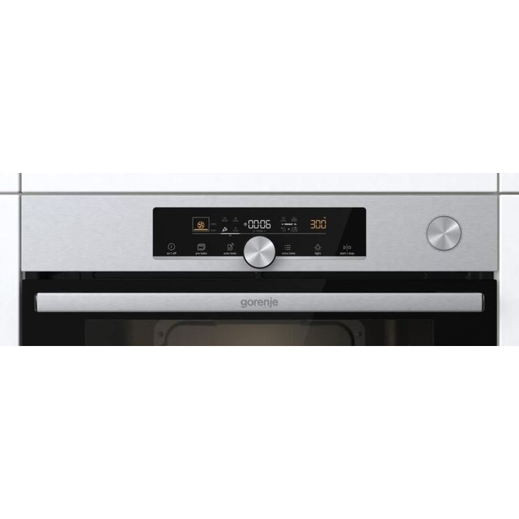 Встраиваемая электрическая духовка Gorenje BSA 6747 A04X (Inox/Black ...