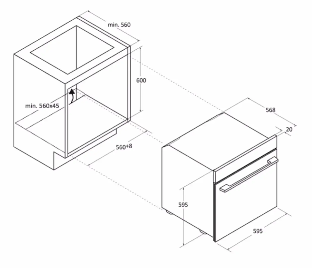 Cuptor electric incorporabil Haier H6 ID46C3YTB (Black)