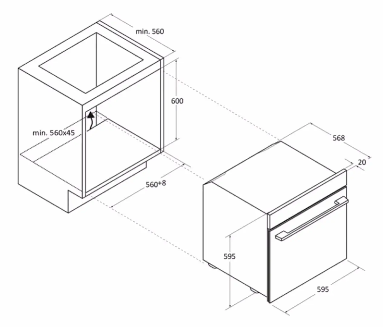 Cuptor electric incorporabil Haier H6 ID46G3HTB (Black)