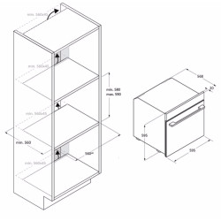 Cuptor electric incorporabil Haier H6 ID46G3HTB (Black) Thumb