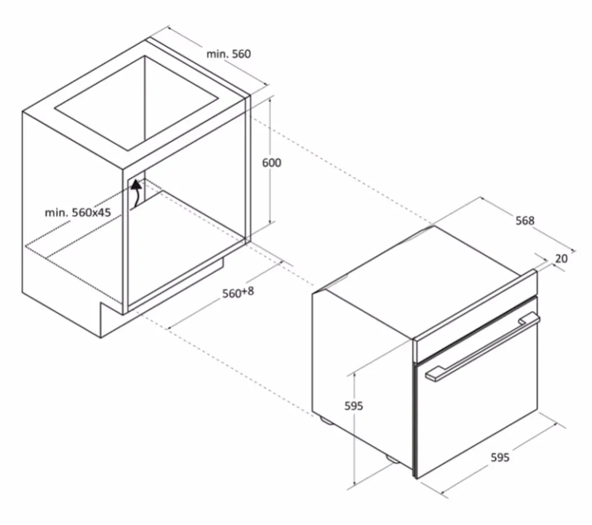Cuptor electric incorporabil Haier H6 ID46G3YTB (Black)