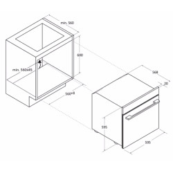 Cuptor electric incorporabil Haier H6 ID46G5HTB (Black) Thumb