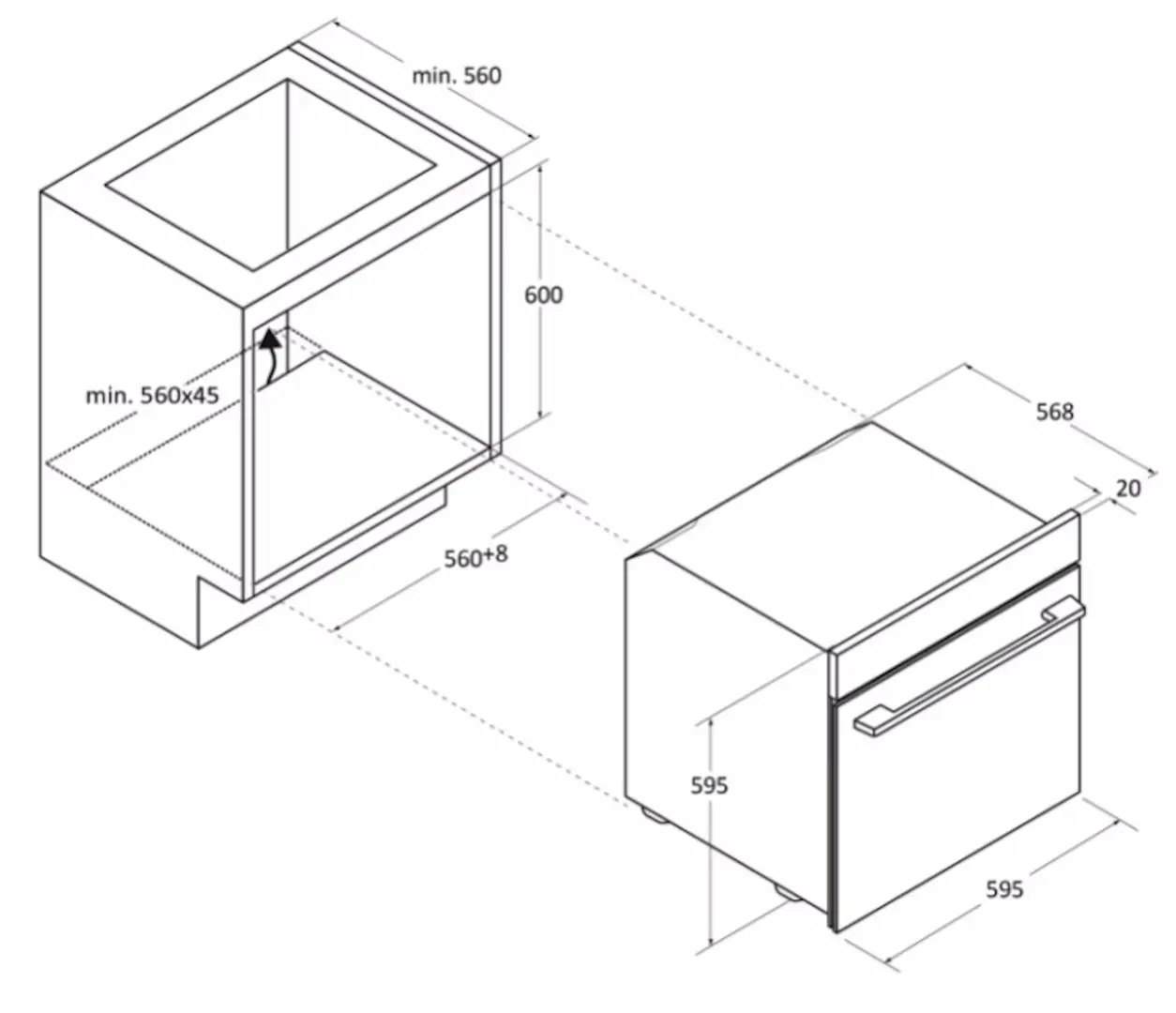 Cuptor electric incorporabil Haier H6 ID46G5HTB (Black)
