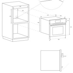 Cuptor electric incorporabil Haier HWO45NM6SXB1 (Black) Thumb