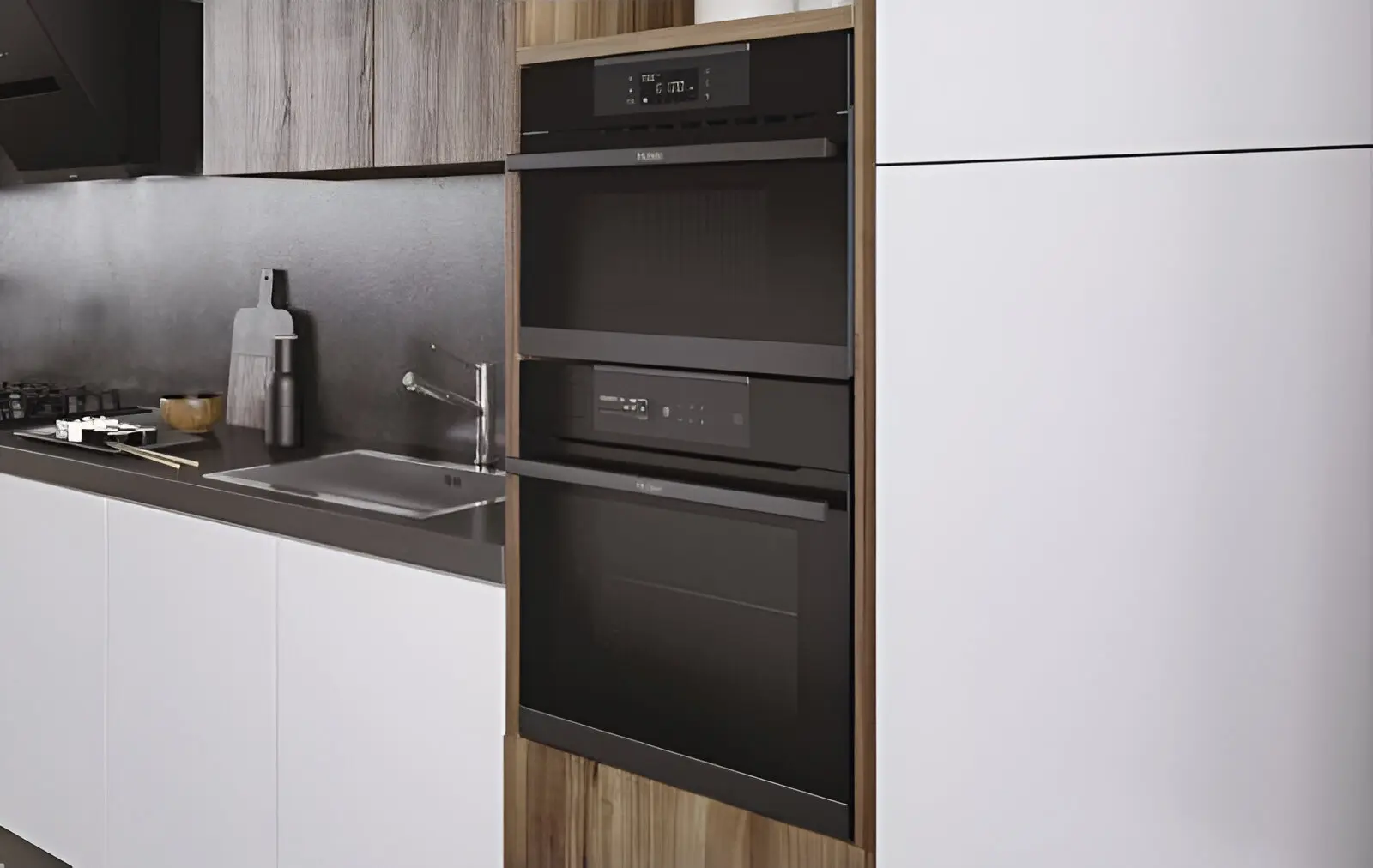 Встраиваемая электрическая духовка Haier HWO60SM5S9BH (Black) - 6