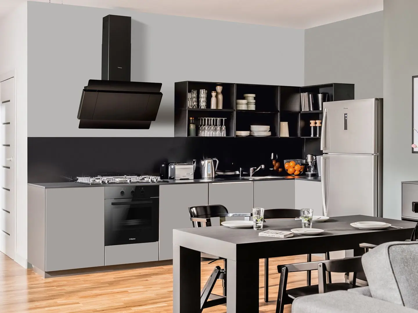 Cuptor electric incorporabil Hansa BOES64111 (Black)