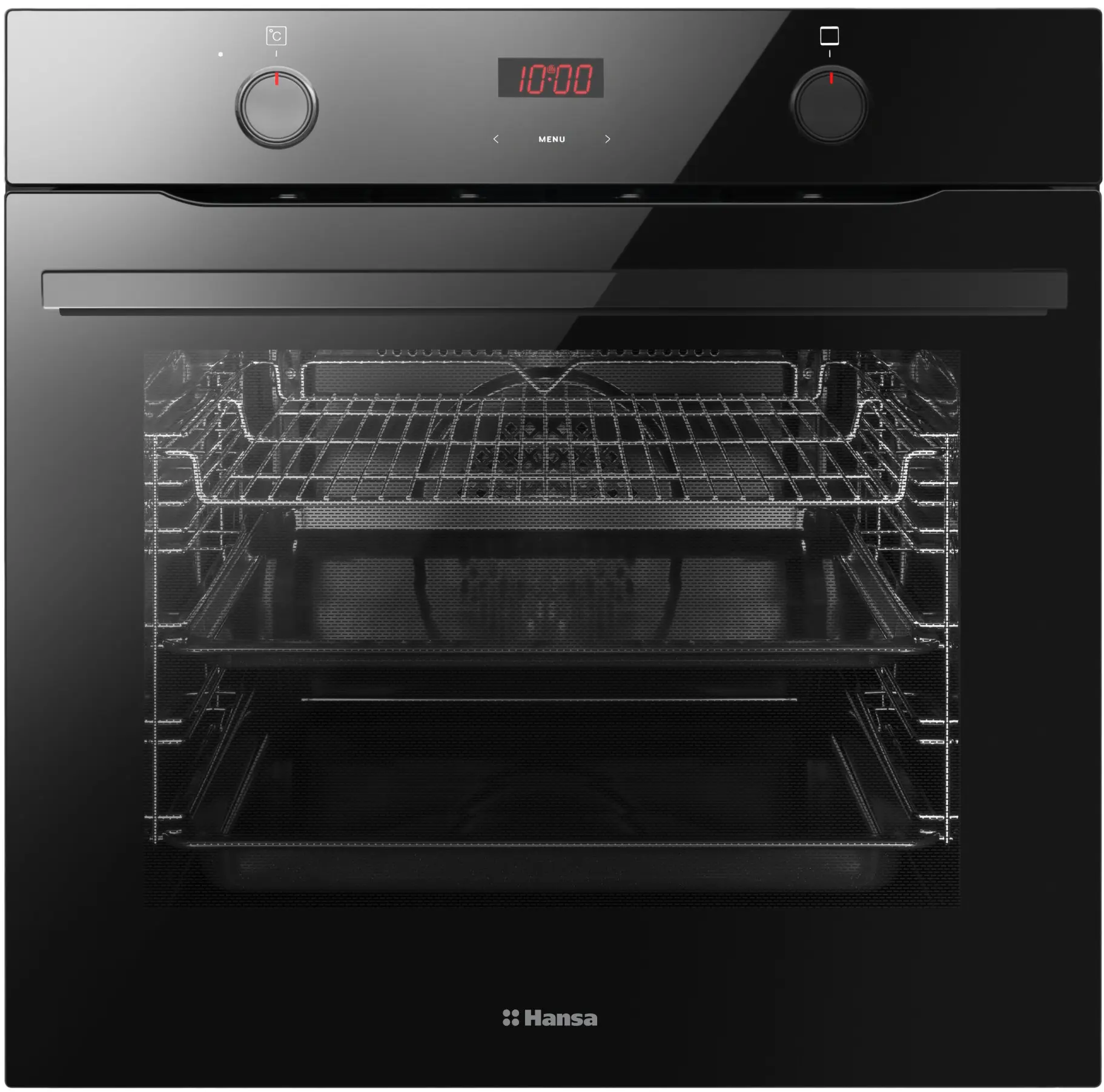 Встраиваемая электрическая духовка Hansa BOES684620 (Black)