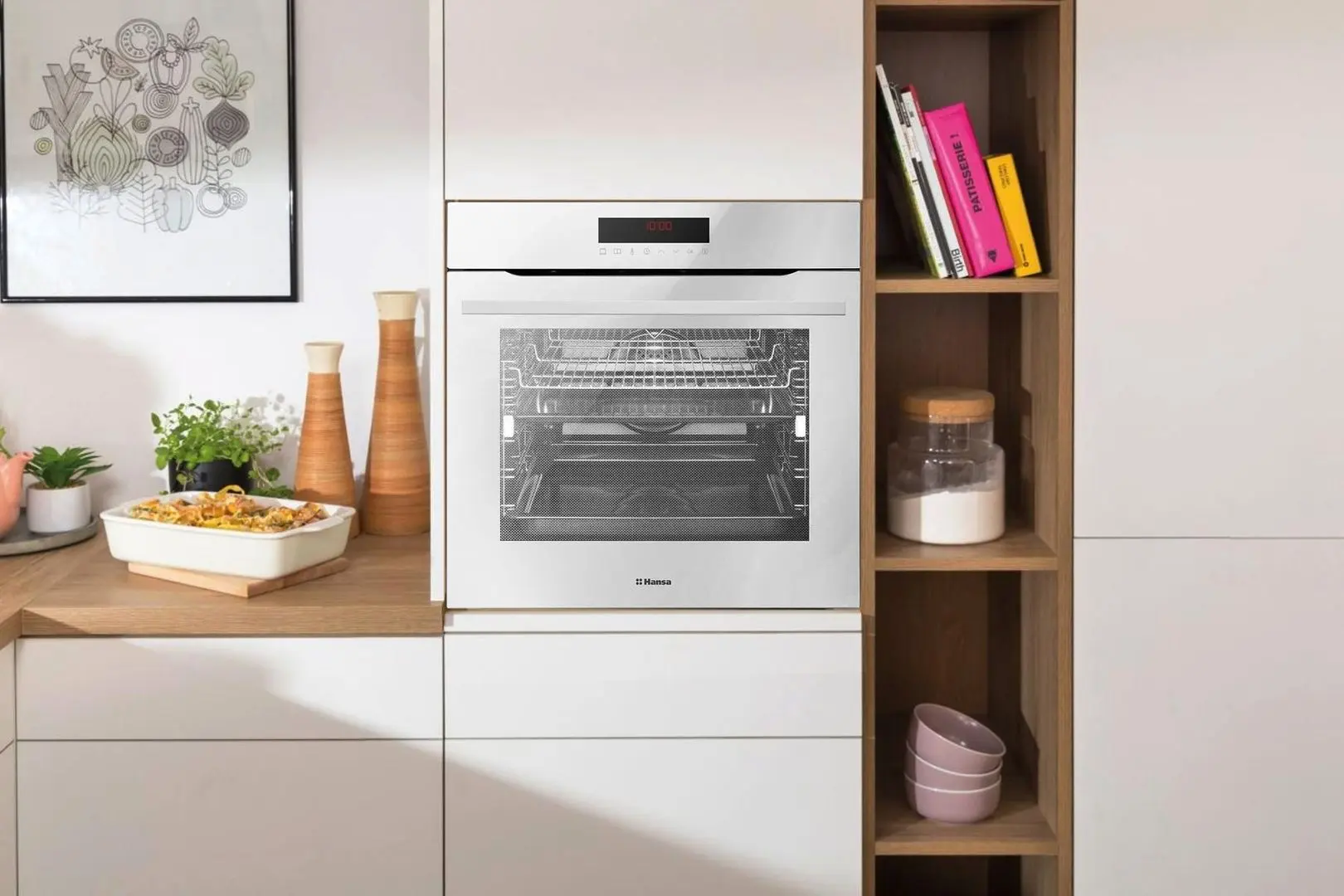 Cuptor electric incorporabil Hansa BOEW697622 (White)