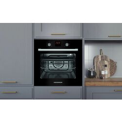 Встраиваемая электрическая духовка Heinner HBO-S569LDTGC-GBK (Black) Thumb