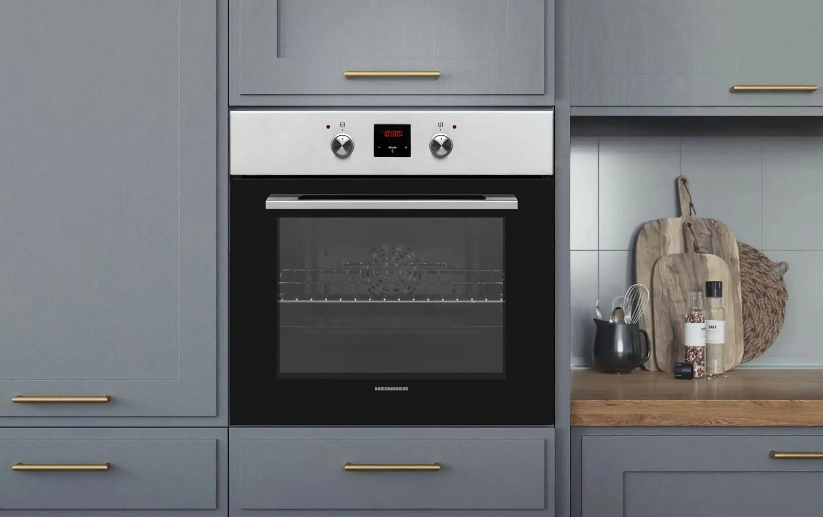 Cuptor electric incorporabil Heinner HBO-V659GCDRC-IX (Inox)