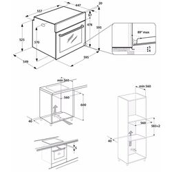 Cuptor electric incorporabil Hotpoint-Ariston FA3 841 H IX HA (Silver) Thumb