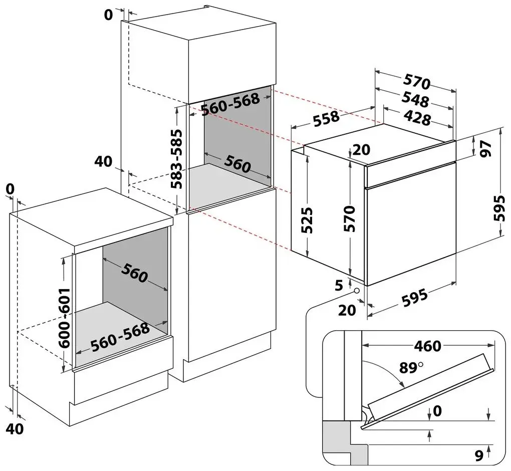 Cuptor electric incorporabil Hotpoint-Ariston FA4S 841 J IX HA (Silver)