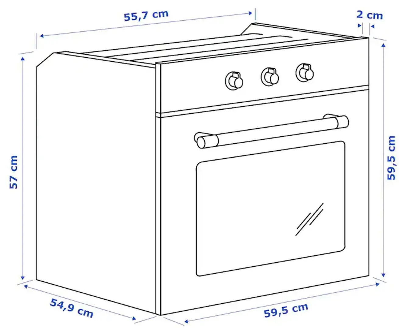 Cuptor electric incorporabil Ikea Mattradition (Inox) - 11