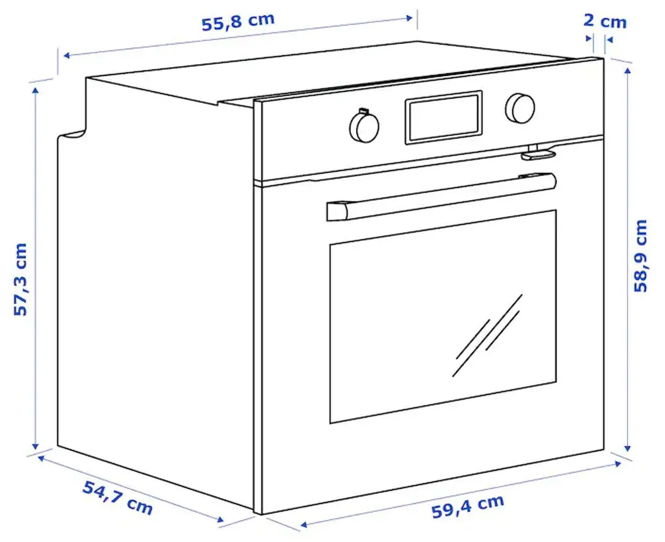 Cuptor electric incorporabil Ikea Smaksak funcţie pirolitică (Black) - 8