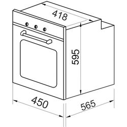 Cuptor electric incorporabil Kaiser EH 4747 (Black) Thumb