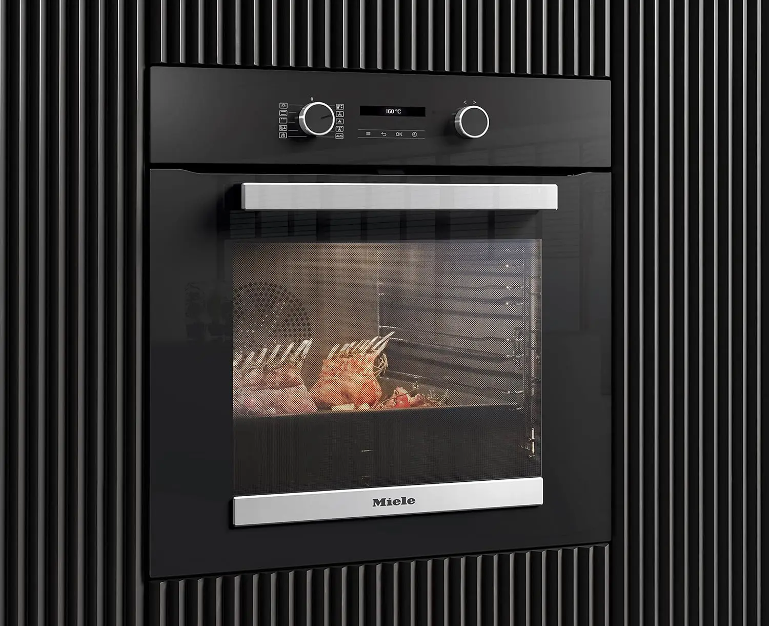 Встраиваемая электрическая духовка Miele H 2466 B (Black)